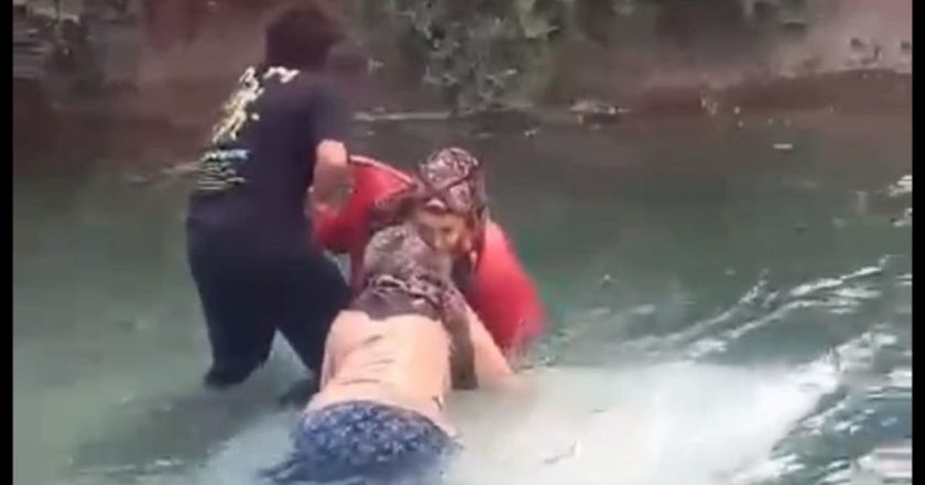 Sulama kanalına düşen otomobilde mahsur kalan 6 kişi vatandaşlar tarafından kurtarıldı – Son Dakika Türkiye Haberleri