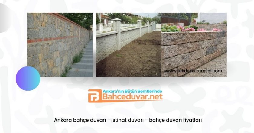 Ankara Bahçe Duvarı Fiyatları – Bütçenize Uygun Alternatifler