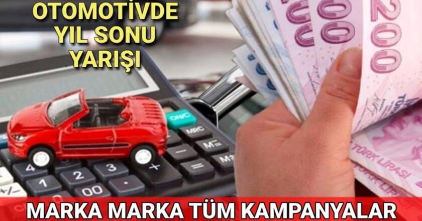 Otomotiv pazarında yıl sonu kampanyaları için rekabet: indirimler, takas desteği ve sıfır faiz fırsatları (2024 yılı sıfır otomobil kampanyalarının markalara göre tam listesi)